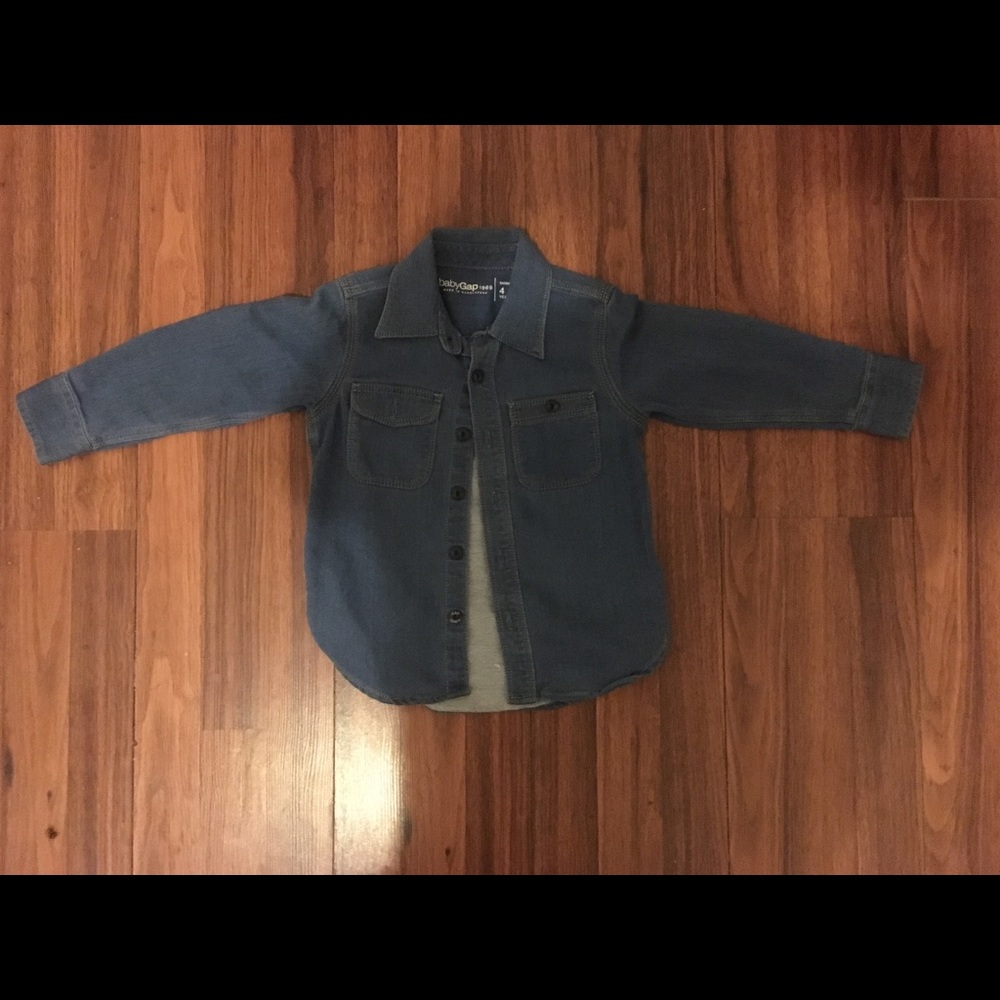 Gap Toddler Boy Soft Denim Shirt